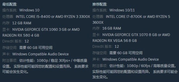 艾尔登法环电脑配置不够1