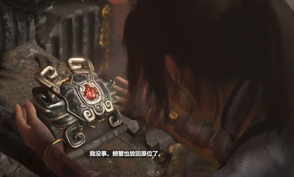 古墓丽影暗影佛像手掌怎么跳1