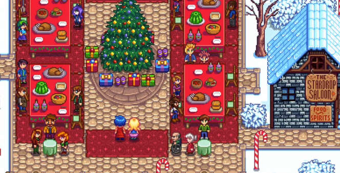 星露谷物语圣诞树下能获得什么礼物1