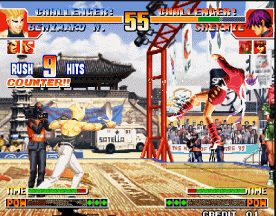 拳皇97八神无敌波后面怎么跟招3