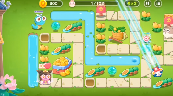 保卫萝卜4白萝卜传奇45怎么过1