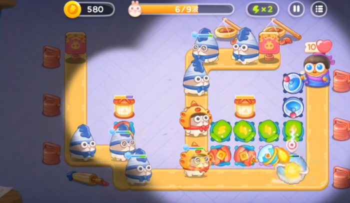 保卫萝卜4白萝卜传奇18怎么过2