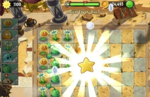 植物大战僵尸2埃及第七关怎么过2