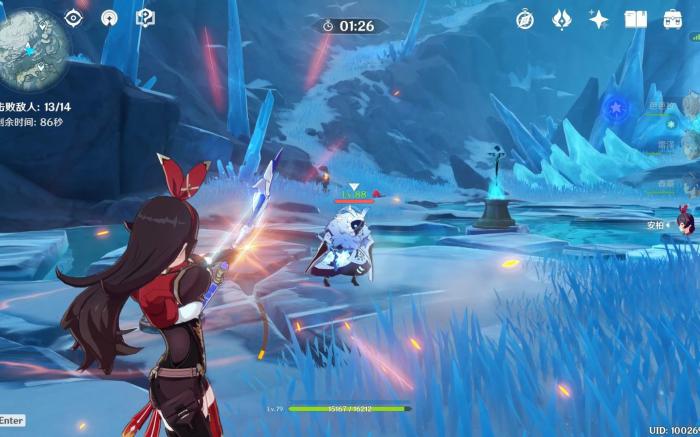 原神雪山海边三个箱子怎么拿2