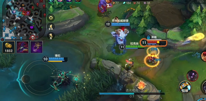 英雄联盟手游怎么玩拉克丝2