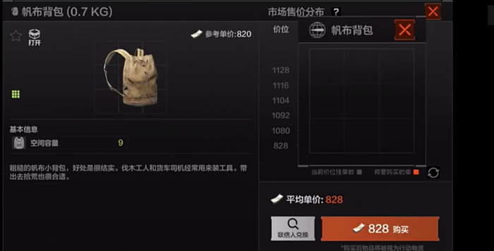 暗区突围带什么背包1