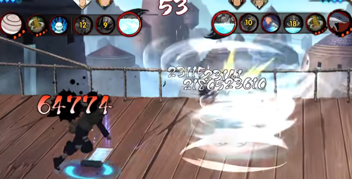 火影忍者怎么玩并足雷同1