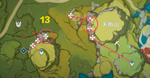 原神翠玦坡的怎么点亮1