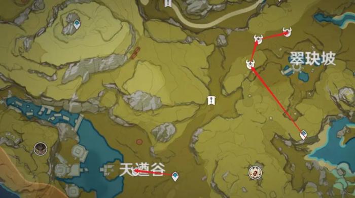 原神翠玦坡的怎么点亮3