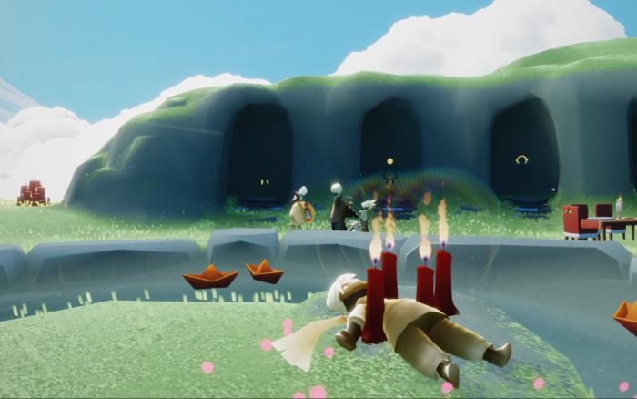 光遇如何去千鸟岭怎么遁地1