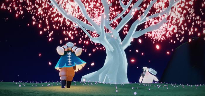 光遇樱花怎么变速1