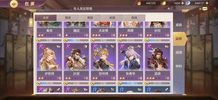 三国志幻想大陆火队前期怎么搭配1