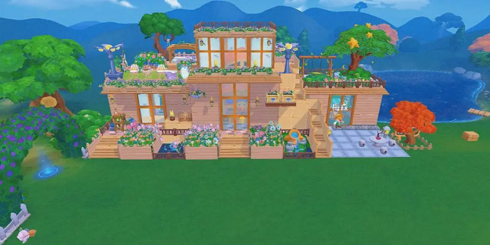 摩尔庄园房子怎么建2