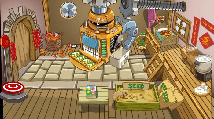 摩尔庄园怎么放玫瑰塔3