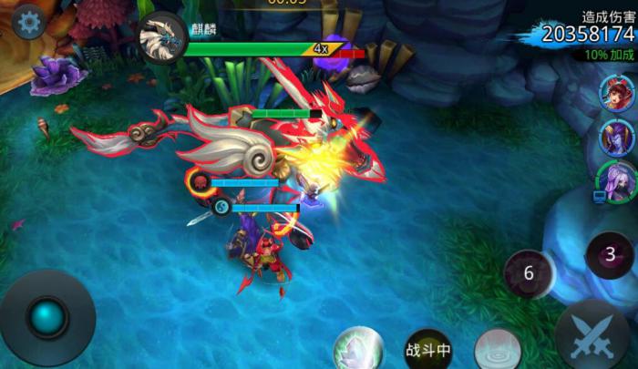 乱斗西游打帮派神兽用什么阵容4