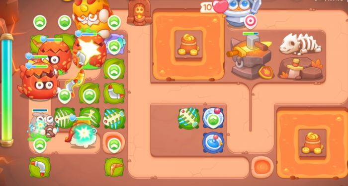 保卫萝卜4饿龙传说40怎么过2