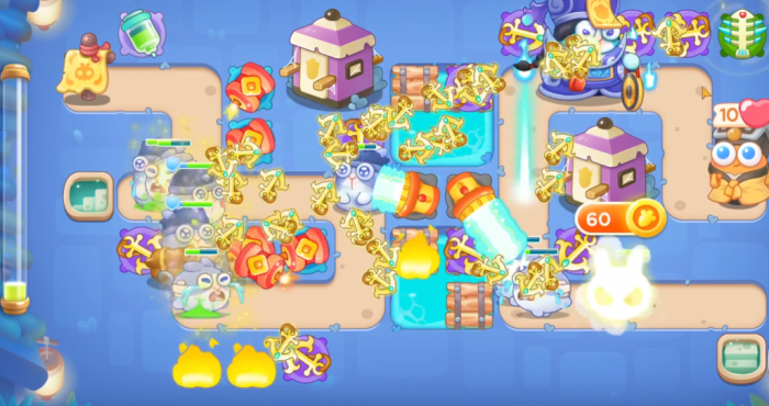 保卫萝卜4阿波道长第20关怎么过2