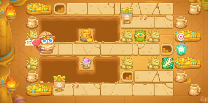 保卫萝卜4法老归来14怎么过2