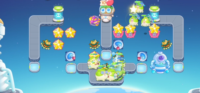 保卫萝卜4太空穿越54怎么过2