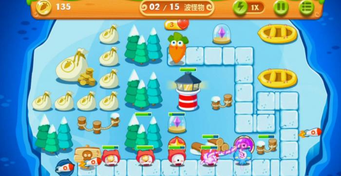 保卫萝卜2第9关怎么过2