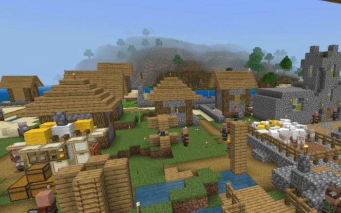 我的世界怎么建立自己的村庄2