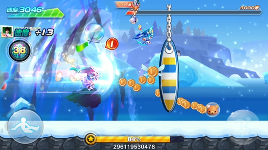 天天酷跑竞速怎么跑1