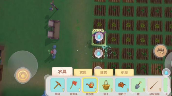 摩尔庄园农具斧头怎么升三级2