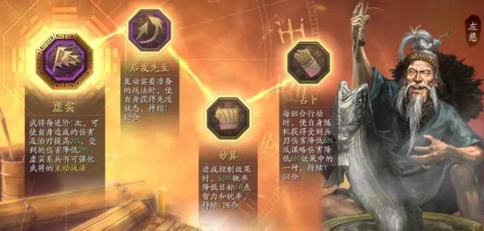 三国志战略版李儒左慈怎么选择2