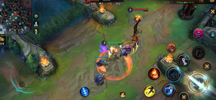 英雄联盟手游中路怎么对线2