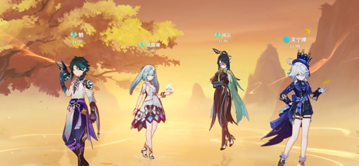 原神魈怎么配队2