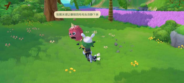 摩尔庄园怎么安抚毛毛头1