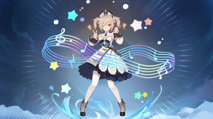 原神芭芭拉前期带什么3