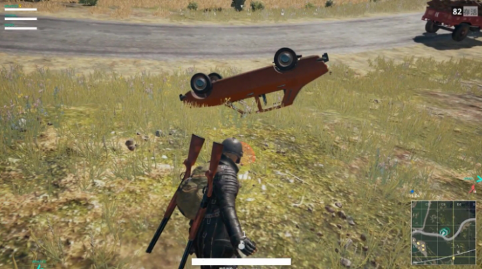 绝地求生中怎么低丢手榴弹1