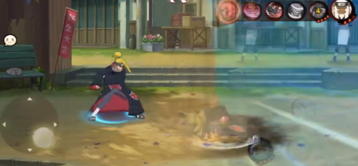 火影忍者迪达拉怎么操作1