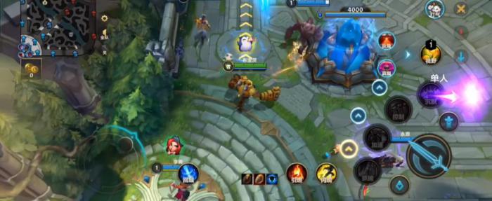 英雄联盟手游机器人怎么叠双抗1