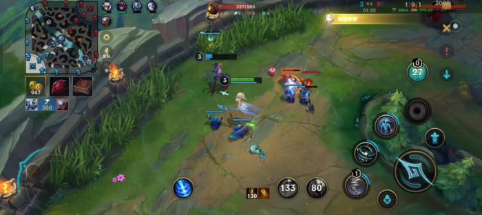 英雄联盟手游风女怎么打中单2