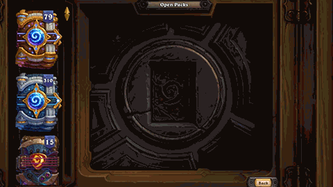 炉石传说怎么快速开包1