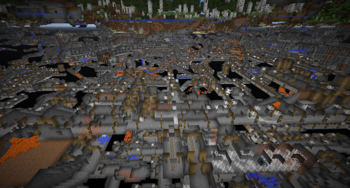 我的世界怎么找废弃矿井2