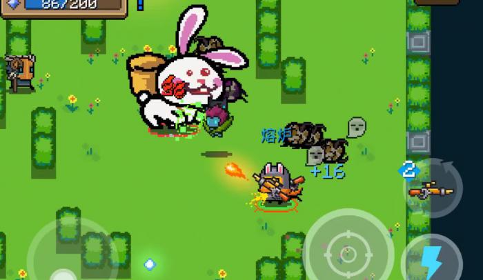 元气骑士彩蛋兔怎么打1