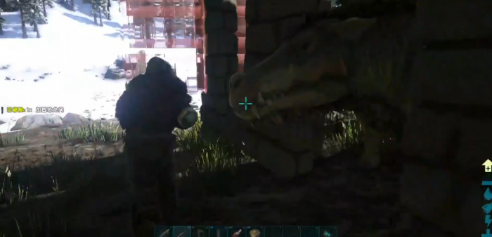 方舟生存进化凶齿豨怎么驯服1