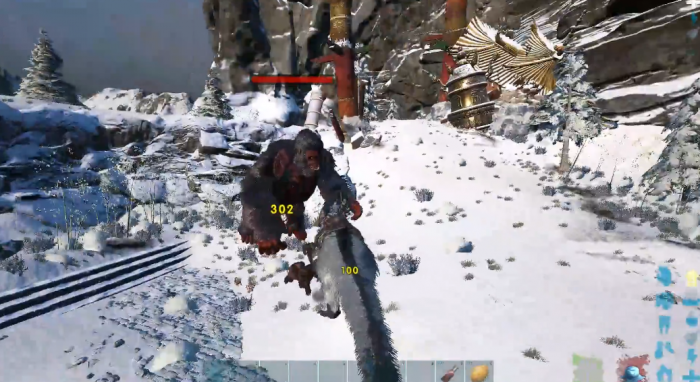 方舟生存进化大金刚怎么打1