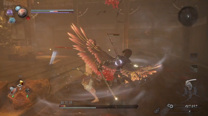 仁王2杂贺孙一怎么打3