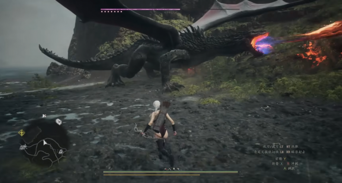 龙之信条2琥珀焰龙怎么打1