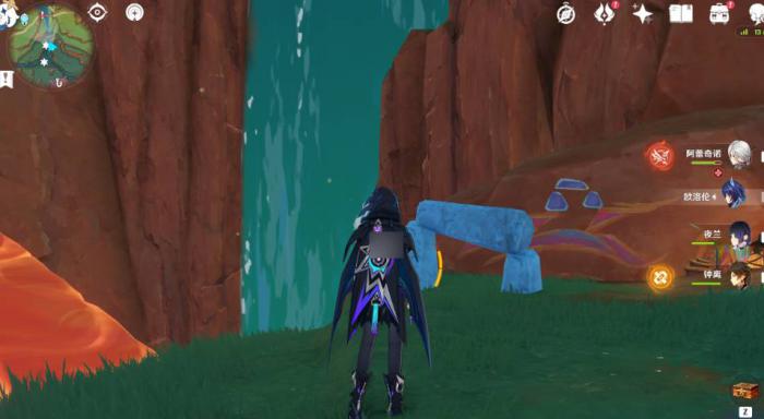 原神小嵴锋龙投影宝箱怎么找2