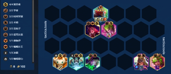 金铲铲之战复苏猴卡尔玛阵容强度怎么样10