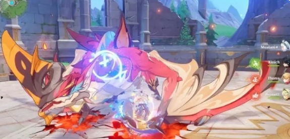 原神金焰绒翼龙暴君怎么打3