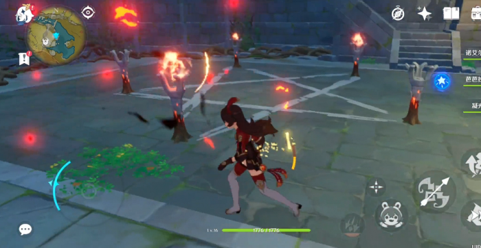 原神天遒谷五角星火柱子怎么解2