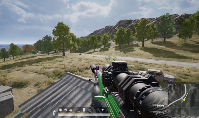 绝地求生大逃杀怎么分辨枪声位置1