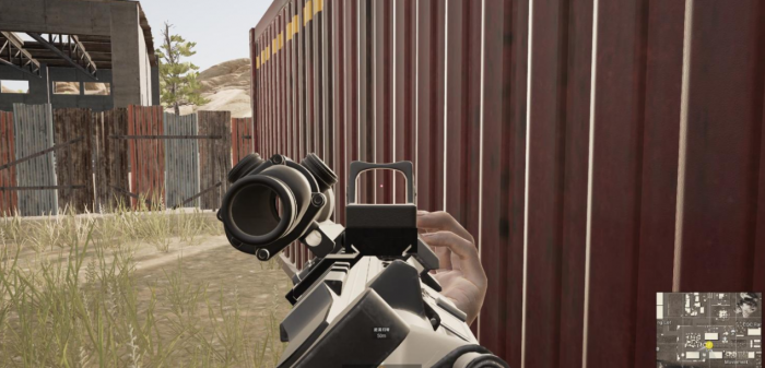 绝地求生什么是侧身速射2