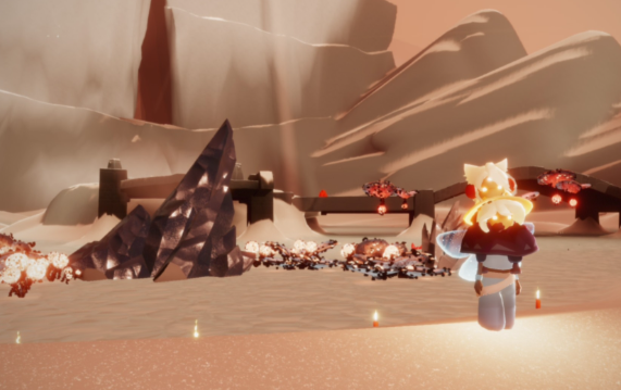 光遇霞谷观山台怎么去1